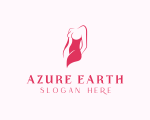 Elegant Woman Body logo design