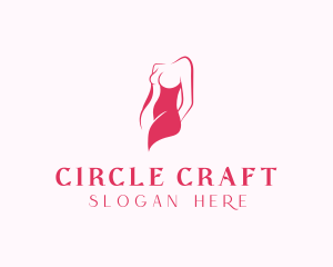 Elegant Woman Body logo design