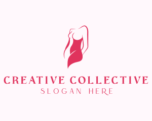 Elegant Woman Body logo design