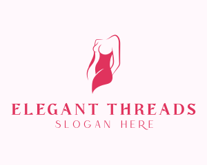 Elegant Woman Body logo design