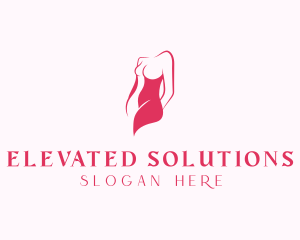 Elegant Woman Body logo design