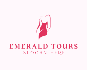 Elegant Woman Body logo design