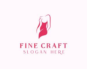 Elegant Woman Body logo design