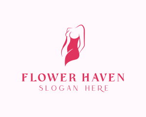 Elegant Woman Body logo design