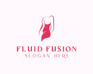 Elegant Woman Body logo design