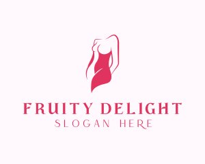 Elegant Woman Body logo design