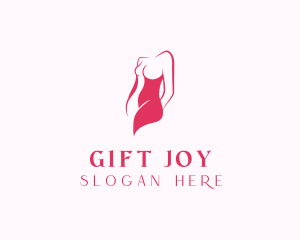 Elegant Woman Body logo design