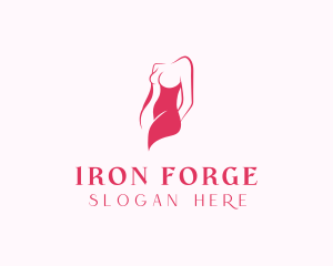 Elegant Woman Body logo design