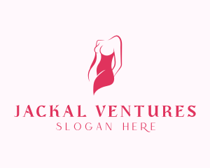 Elegant Woman Body logo design