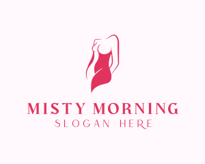 Elegant Woman Body logo design