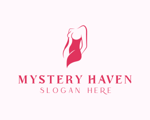 Elegant Woman Body logo design