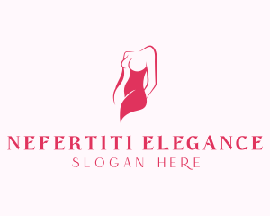 Elegant Woman Body logo design