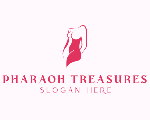 Elegant Woman Body logo design