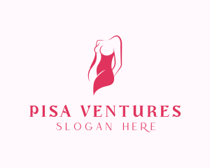 Elegant Woman Body logo design