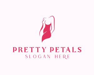 Elegant Woman Body logo design