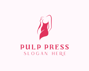 Elegant Woman Body logo design