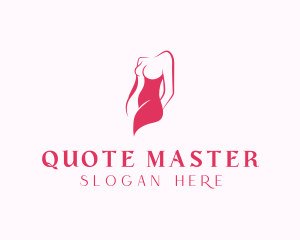 Elegant Woman Body logo design