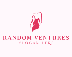 Elegant Woman Body logo design