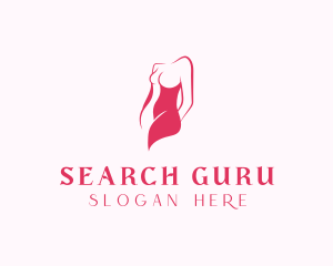 Elegant Woman Body logo design