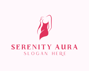 Elegant Woman Body logo design