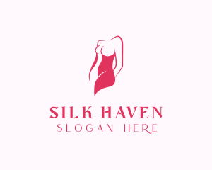 Elegant Woman Body logo design