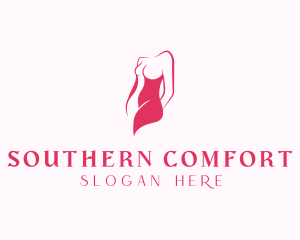 Elegant Woman Body logo design