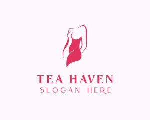 Elegant Woman Body logo design