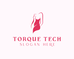 Elegant Woman Body logo design