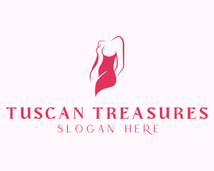 Elegant Woman Body logo design