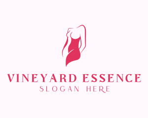 Elegant Woman Body logo design