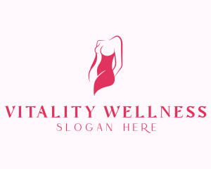 Elegant Woman Body logo design