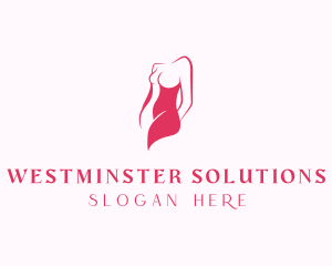 Elegant Woman Body logo design