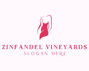 Elegant Woman Body logo design