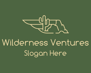 Outback - Desert Wing Sandstorm logo design