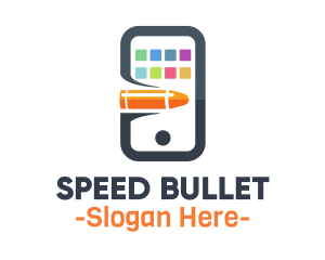 Bullet - Bullet Mobile Apps logo design