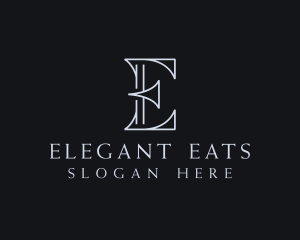 Elegant Boutique Letter E logo design