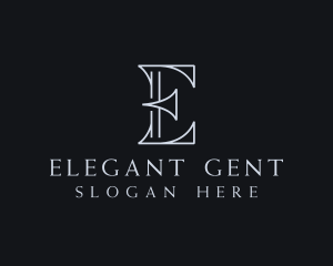 Elegant Boutique Letter E logo design