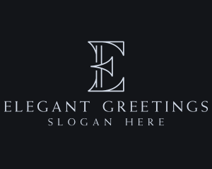 Elegant Boutique Letter E logo design