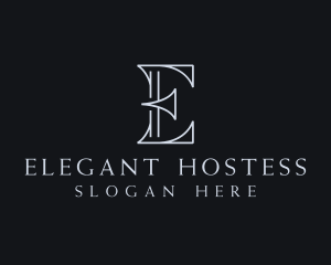 Elegant Boutique Letter E logo design