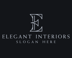 Elegant Boutique Letter E logo design