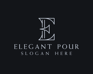 Elegant Boutique Letter E logo design