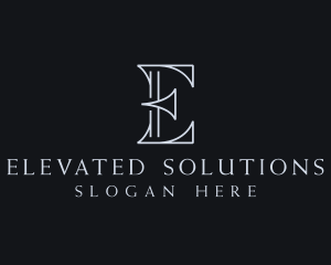 Elegant Boutique Letter E logo design