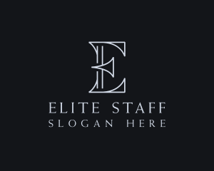 Elegant Boutique Letter E logo design