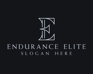 Elegant Boutique Letter E logo design