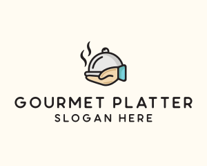 Platter - Food Catering Restaurant Delivery logo design