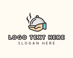 Server - Food Catering Restaurant Delivery logo design