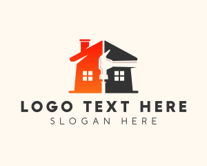 House - Hammer House Carpenter logo design