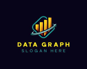 Graph Arrow Chart logo design