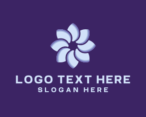 Information - Cyber Technology Leaves logo design