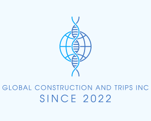 Global Genetics Research Lab logo design